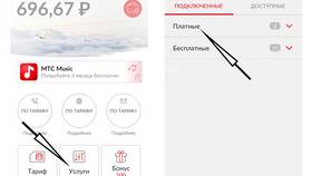 Как отказаться от подписок МТС в Ангстрем