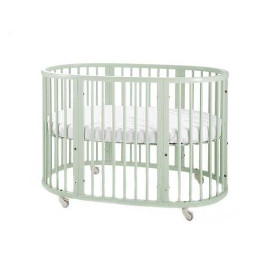 Комплект №2 Stokke Sleepi: кровать с держателем и боковины для кровати Junior Mint Green в Ангстрем