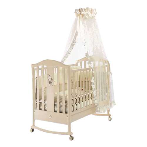 Кровать-качалка Feretti 65х125 см Ricordo Dondolo ivory в Ангстрем