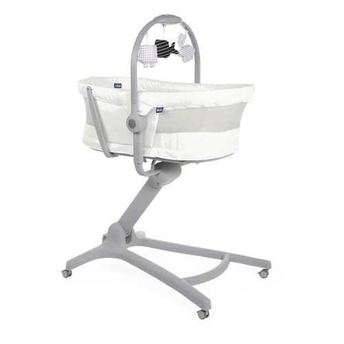 Кроватка-стульчик Chicco Baby Hug 4-в-1 Air White Snow в Ангстрем