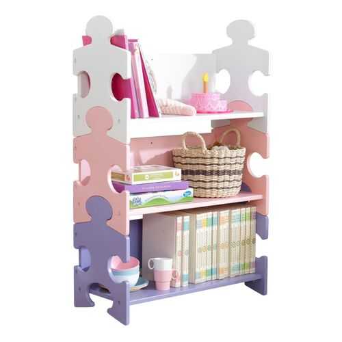 Система хранения KidKraft Пазл пастель Puzzle Bookshelf в Ангстрем