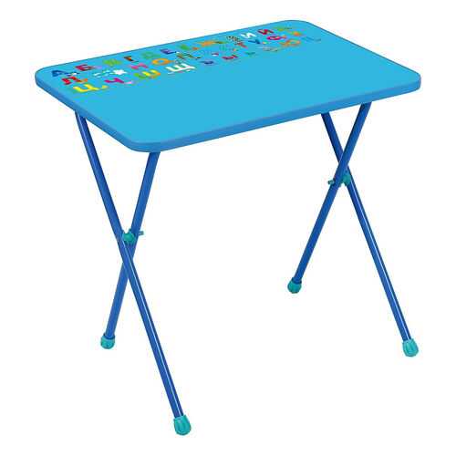 Детский стол Nika by InHome СТИ для детей возраста от 3 до 7 лет, голубой в Ангстрем