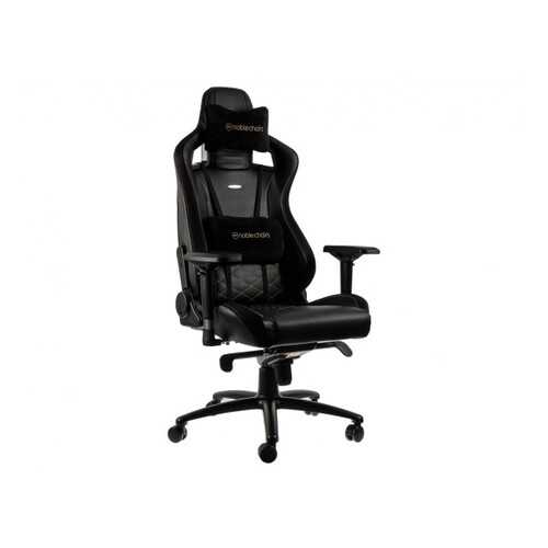 Кресло игровое noblechairs EPIC Black/Gold в Ангстрем