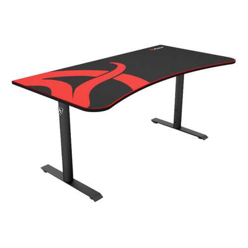 Компьютерный стол Arozzi Arena Gaming Desk/Черно-красный МДФ/Черный металл в Ангстрем