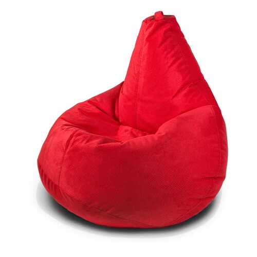 Кресло-мешок груша MyPuff, размер Комфорт, мебельная ткань, красный в Ангстрем