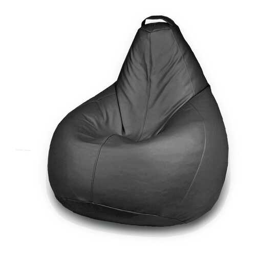 Кресло-мешок MyPuff Стандарт, размер L, экокожа, черный в Ангстрем