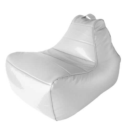 Кресло-мешок Папа Пуф Modern Lounger White, размер L, экокожа, белый в Ангстрем