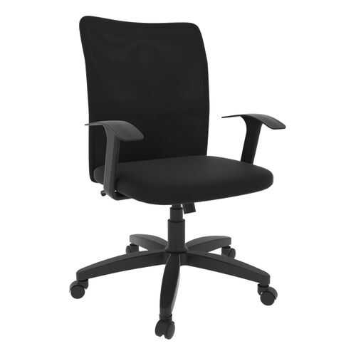 Офисное кресло Leo B black/Ткань сетка чёрная в Ангстрем