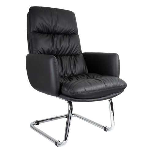 Офисный стул College CLG-625 LBN-C/Кожа PU черная в Ангстрем