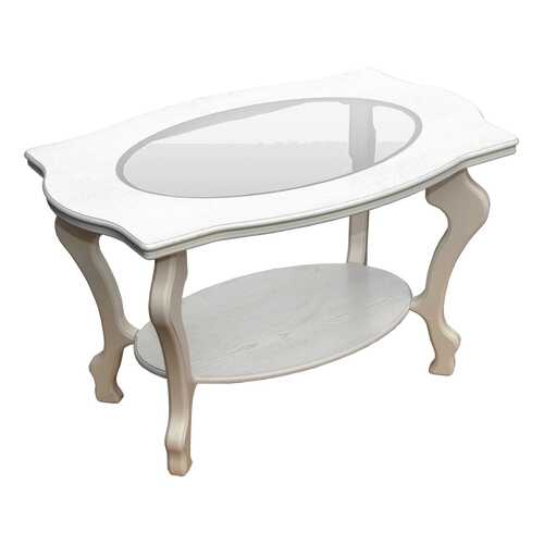 Журнальный столик Мебелик Берже 1С П0001512 94х60х56 см, белый ясень в Ангстрем